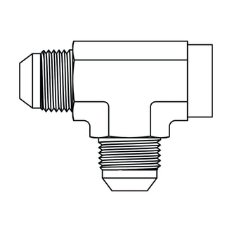 2606 JIC to Female Pipe Run Tee